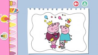 Peppa Pig 1~3 : Videos for kids & Coloring screenshot 1