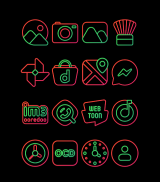 Nambula Watermelon - Lines Icon Pack screenshot 1