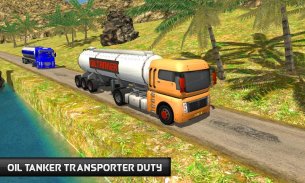 ناقلة النفط ناقلة 2018 شاحنة وقود القيادة سيم screenshot 1