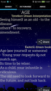 Book of Dreams (dictionary) screenshot 1