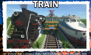 Train Mod for Minecraft PE screenshot 0