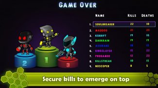 Multiplayer Neon Blasters screenshot 6