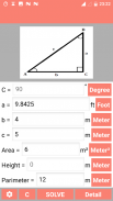 Right Angled Triangle Solver screenshot 5