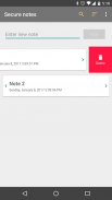 Secure notes screenshot 2
