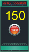 Object Counter Using Proximity Sensor of Mobile screenshot 1