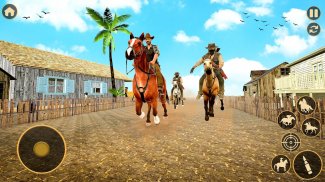Cowboy Horse Rider Racing 3D screenshot 2