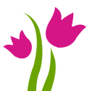 Tulips World School Icon