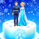 Icy Princess & Prince Cake