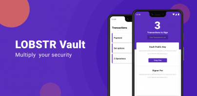 LOBSTR Vault. Multi-signature