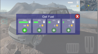 4x4 Car Off-Road Simulator - Range Rover screenshot 4