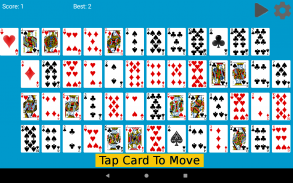 Gaps Solitaire screenshot 2