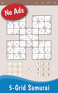 MultiSudoku: Samurai Sudoku screenshot 5