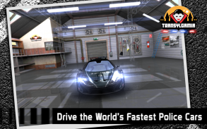 Dubai Polis Kereta Racing 3D screenshot 2