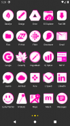 Inverted White and Pink Icon Pack Free screenshot 22