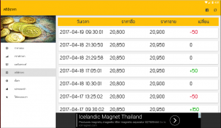 ราคาทองวันนี้ - goldprice screenshot 2