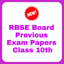 RBSE class 10th Exam Paper & Notes Icon