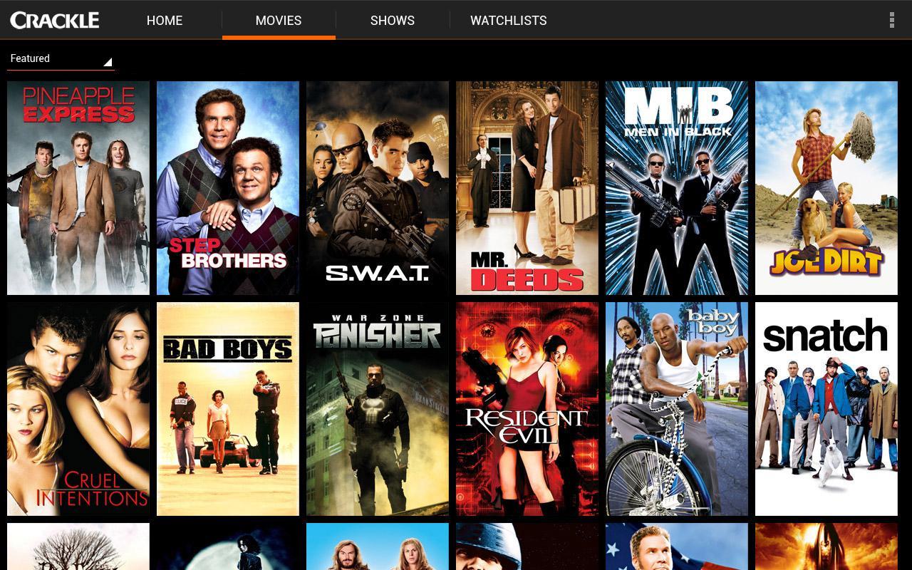 Sony crackle free outlet movies