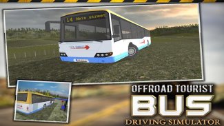Offroad Tourist Bus Driving 3D screenshot 4