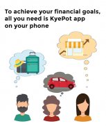 KyePot - The simplest way to save & borrow money screenshot 0