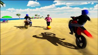 Louco Beach Bike Stunts Sim 3D screenshot 6