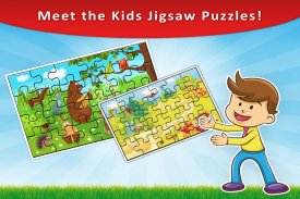 Çocuklar için Karikatür Puzzle screenshot 0