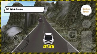 белая автомобильная гонка screenshot 3