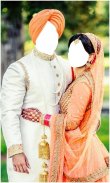 Couple Punjabi Wedding Frames screenshot 0