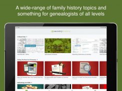 Ancestry Academy screenshot 0