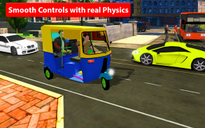 juegos Simulador de rickshaw screenshot 6