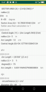 Circle Calculator screenshot 2