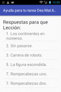 Ayuda Tarea de Desafíos Mate 6 screenshot 1