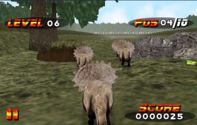 Jurassic Race screenshot 1