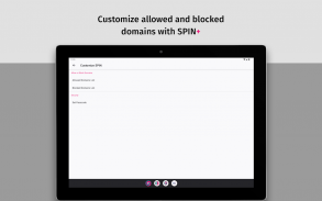 SPIN Safe Browser screenshot 3