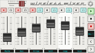 Wireless Mixer - MIDI screenshot 0