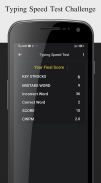 Typing Speed Test Challenge screenshot 2