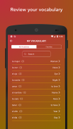 Learn Spanish Vocabulary Words screenshot 1