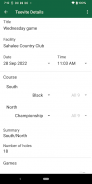 Diablo Golf Handicap Tracker screenshot 0