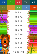 Multiplication games screenshot 2