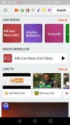 NewsOnAir PrasarBharati Official app AIR News+Live screenshot 8