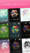 Hex FRVR - Arrastra Bloques en un Puzzle Hexagonal screenshot 2