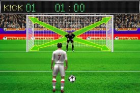 Football penalty. Shots on goal. screenshot 5