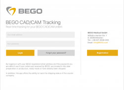 BEGO CAD/CAM Tracking screenshot 1