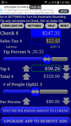 Restaurant Tip Calculator Free screenshot 7