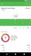 Runtastic Balance Calorie Calculator, Food Tracker screenshot 3