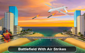 City Drone Attack-Rescue Mission & Flight Game screenshot 1
