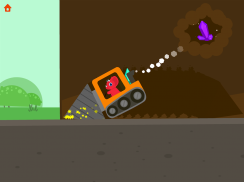 공룡 굴삭기 2 - 차량 및 레이싱 어린이 게임 screenshot 12