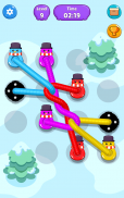 Tangled Line-Knot Untie Puzzle screenshot 20