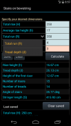 Fast Stairs Calculator screenshot 2