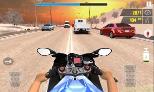 Traffic Speed Moto Rider 3D screenshot 3
