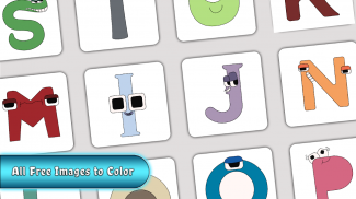 Alphabet Lore Coloring letters APK for Android Download